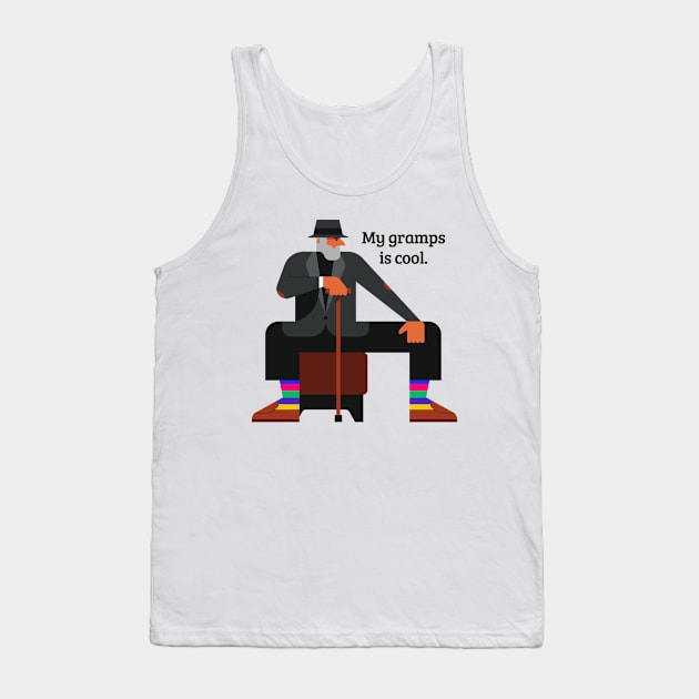 Gramps Tank Top by thehappyonion